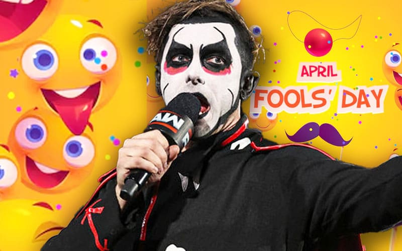 Danhausen “Uncurses” Several WWE Stars in Epic April Fools Prank