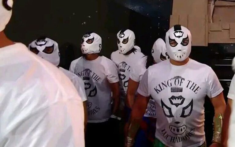 Dominik Mysterio Brought Real Mexican Luchadores To The Ring For WrestleMania 42 Entrance
