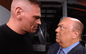 GUNTHER Has Tense Interaction With Paul Heyman After Assaulting Seth Rollins During 4/6 WWE RAW