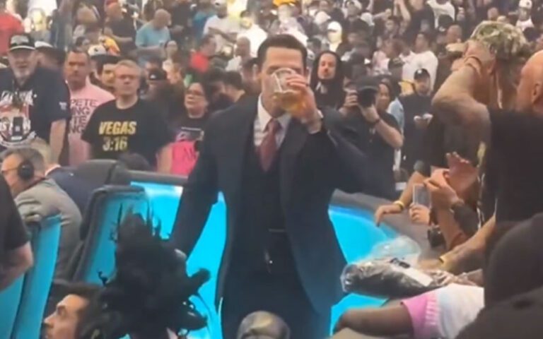 John Cena Chugged Beer Off-Camera At WrestleMania 42