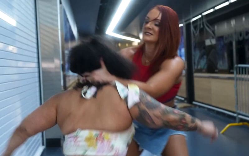Kamille Returns To AEW With Backstage Attack After Long Absence From Television