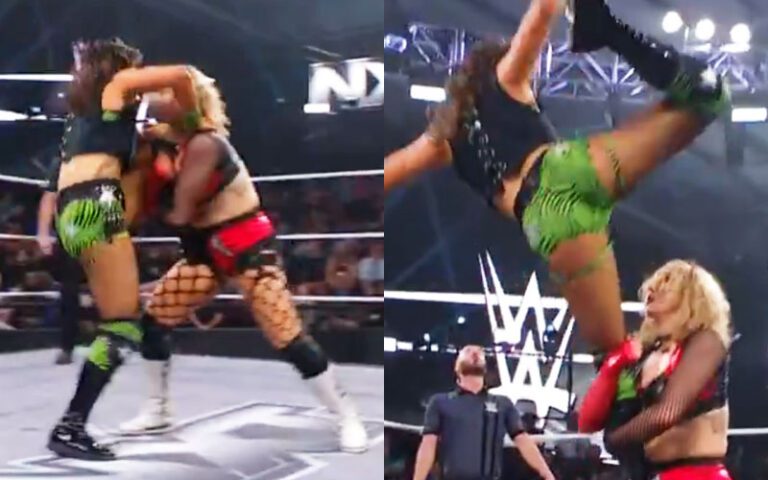 Lizzy Rain Reveals Inspiration Behind Her Thunderstruck Finisher