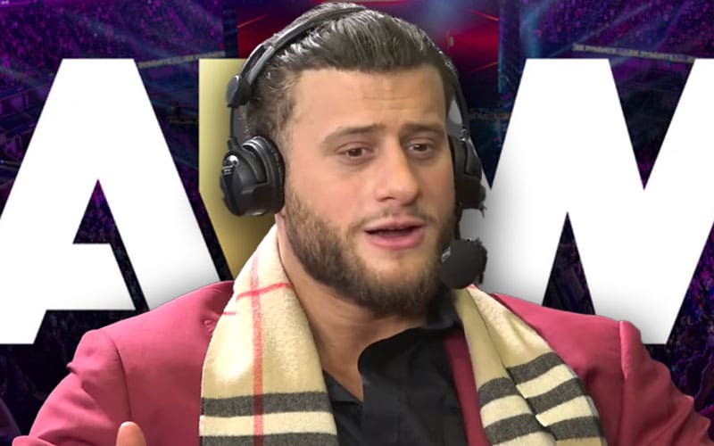 MJF Claims AEW Is the Only Company on Fire Right Now