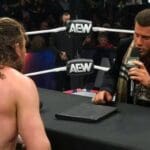 MJF Tells Kenny Omega He’d Be “Better Off Dead” During Heated AEW Dynamite Contract Signing