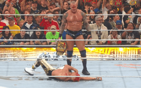 Randy Orton Brutally Attacks Cody Rhodes After World Heavyweight Championship Match At WrestleMania 42