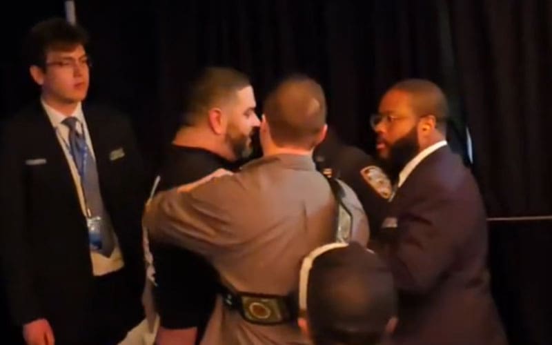 Security Rushes Fan Out Of NXT Tapings After Ringside Commotion Caught On Video