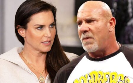 Stephanie McMahon Reacts to Goldberg Calling Triple H a “Jackass” Stephanie McMahon Reacts to Goldberg Calling Triple H a “Jackass”