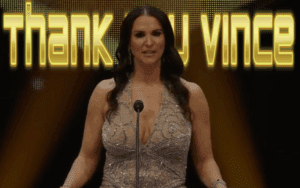 'Thank You Vince McMahon' Chants Erupt During Stephanie McMahon's WWE Hall of Fame Speech