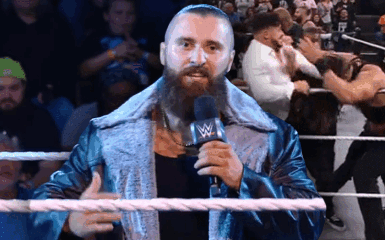 Tony D'Angelo's First Promo As Champion Ends In Chaotic Brawl During 4/7 WWE NXT