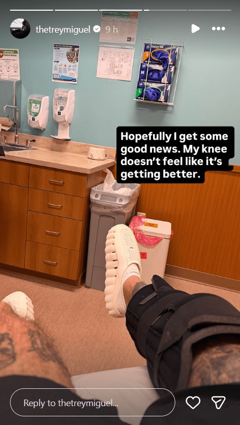 Unfortunate Update on Trey Miguel’s Recovery After Knee Injury