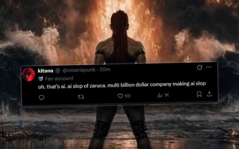 WWE Airs AI-Generated Video On NXT and Fans Immediately Rip It Apart Online