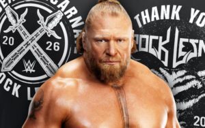 WWE Shop Releases ‘Thank You Brock’ Shirts After WrestleMania 42 Retirement Moment