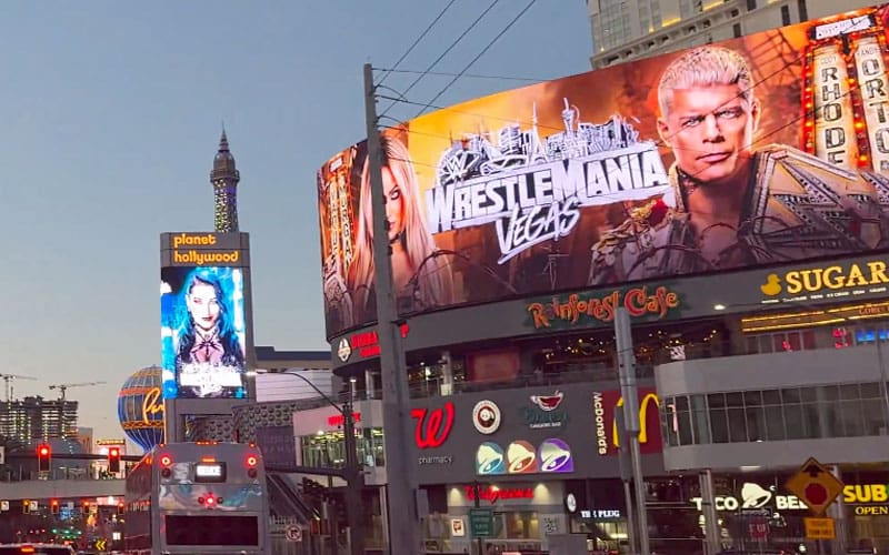 WWE Takes Over Las Vegas Strip With Massive WrestleMania 42 Promotional Push