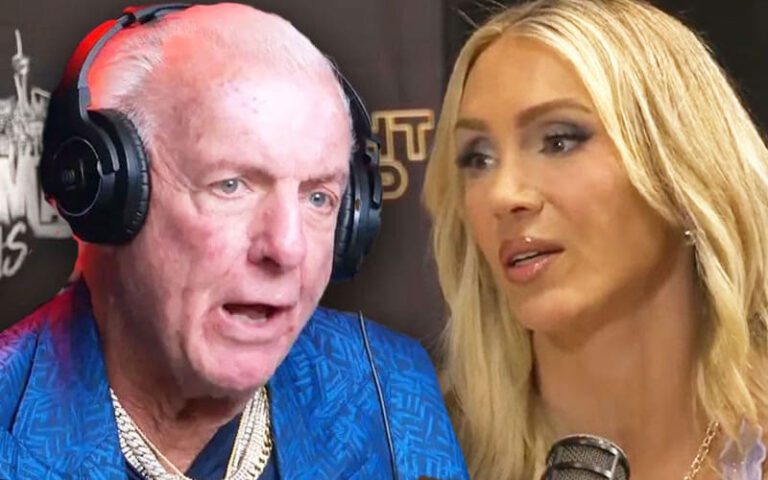Charlotte Flair Hopes Ric Flair Stays Off Social Media During Her Matches