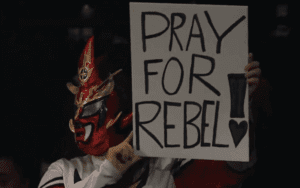 Fans Asked to Pray for Rebel During 5/2 AEW Collision
