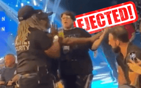 Footage Shows Unruly Fan Getting Kicked Out Of WWE SmackDown This Week