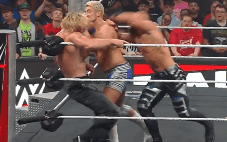 Joe Hendry's First Match On WWE RAW Roster Ends In Chaos