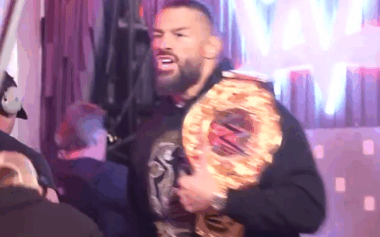 Roman Reigns Crashes Out Backstage During 5/4 WWE RAW