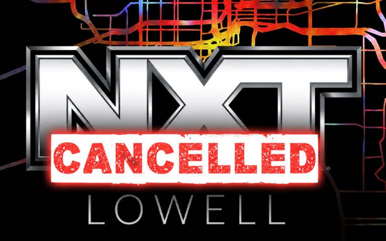 WWE Cancels June 9 NXT CW Show at Lowell Memorial Auditorium
