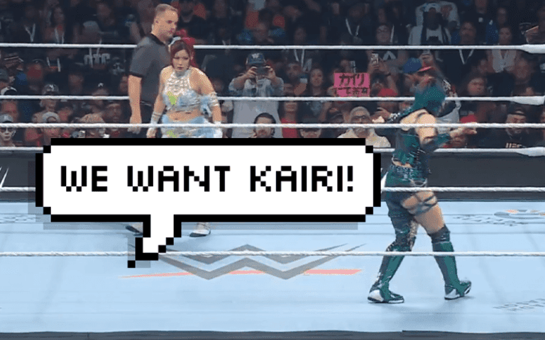 WWE Fans Hijack Backlash Match With Loud “We Want Kairi” Chants