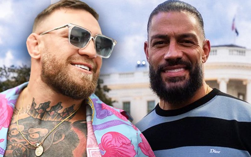 Conor McGregor Disrespects Roman Reigns After UFC White House Appearance