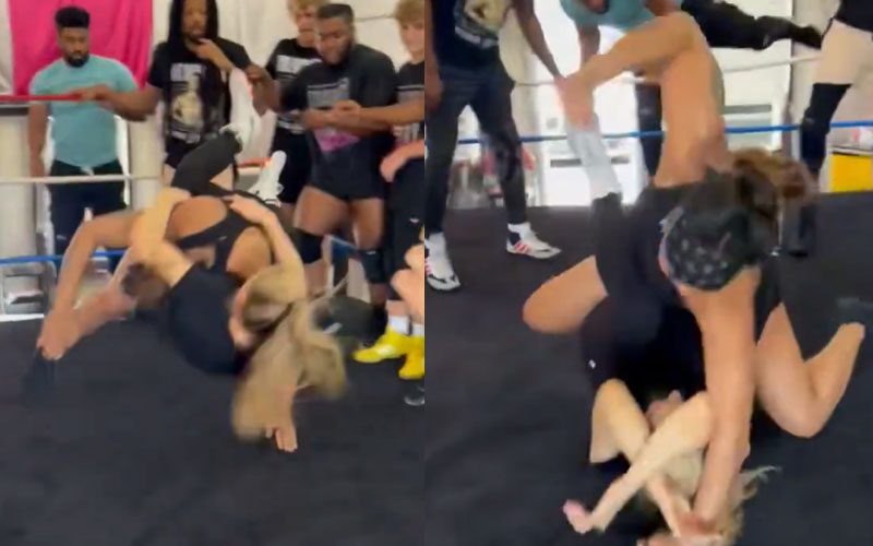Jaida Parker Crashes Nattie’s Dungeon Training Session