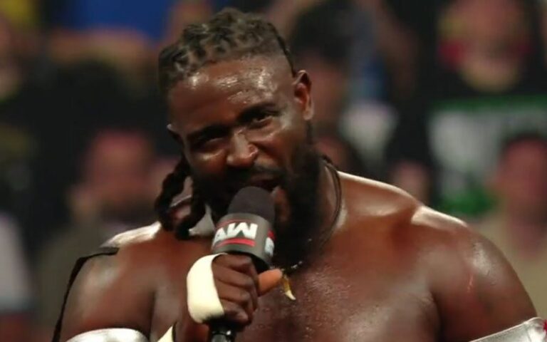 Oba Femi Calls Out Brock Lesnar After Advancing In King Of The Ring