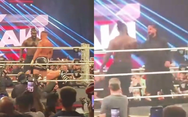 Oba Femi Saves Seth Rollins from The Vision After June 22 WWE RAW