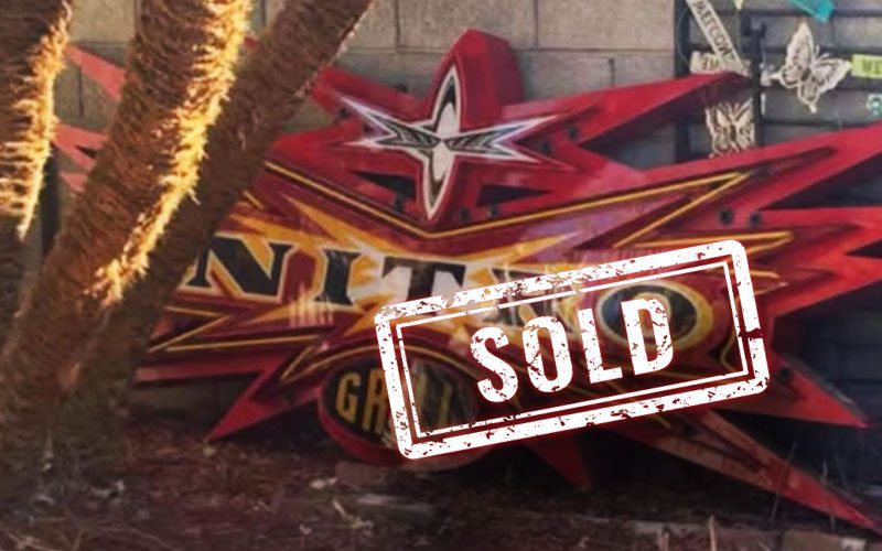 Original WCW Nitro Grill Sign Recently Purchased