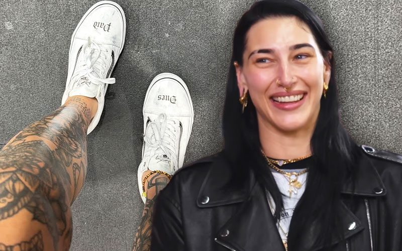 Rhea Ripley Finally Gets Custom Vans After the Brand No-Sold Her DM