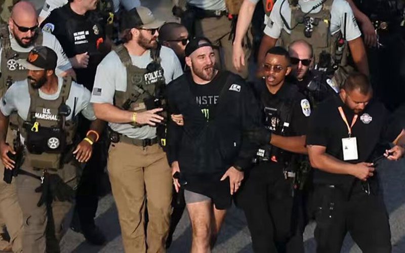 Sean Strickland's ring intrusion highlights a lack of security at UFC Fanfest
