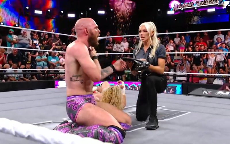 Shenanigans Ensue During EVOLVE Championship Match On 6/23 NXT