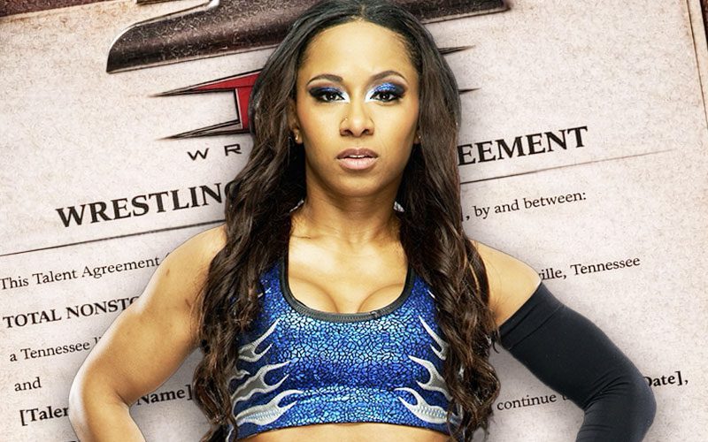 Tasha Steelz shuts down free agency talk with new TNA deal