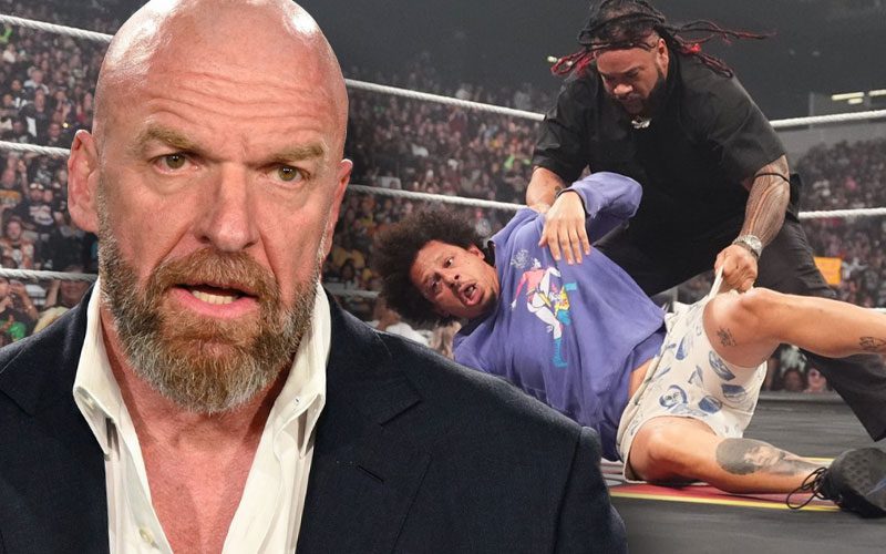 Triple H Reacts To Eric Andre Getting Wrecked By Jacob Fatu On WWE RAW