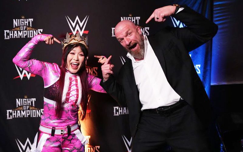 Triple H Reacts to Oba Femi and IYO SKY Winning King & Queen of the Ring