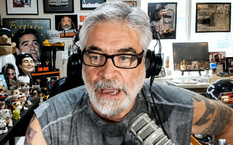 Vince Russo is barking at shadows again