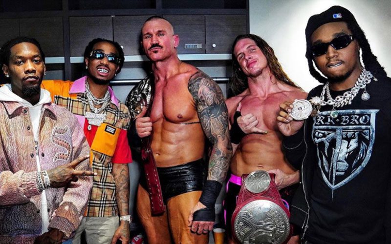 WWE Allegedly Let Migos Smoke Weed In The Locker Room During RK-Bro Segment