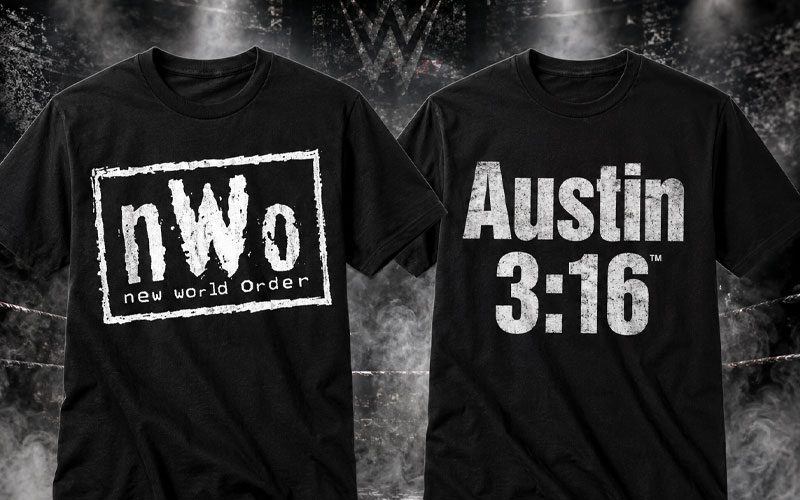 WWE Planning Austin 3:16 & nWo 30th Anniversary Merchandise Push