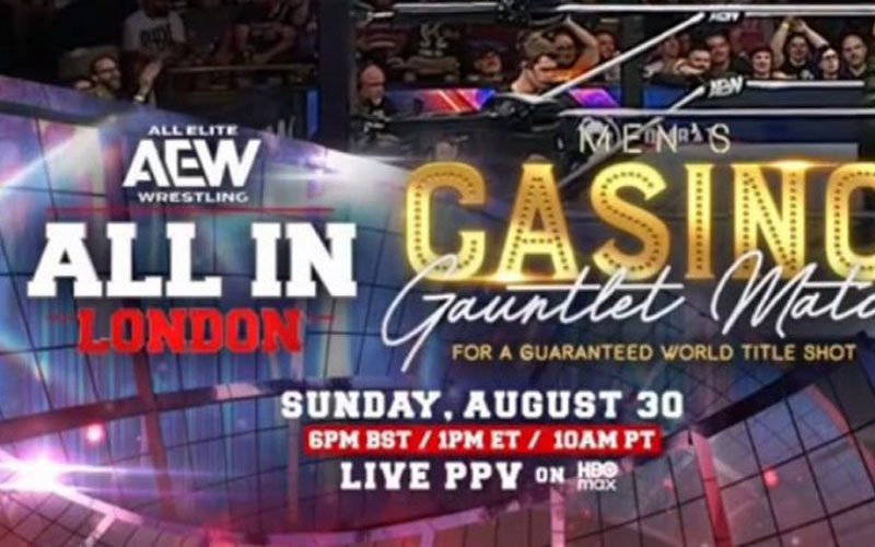AEW Adds Casino Gauntlet Match to All In 2026 at Wembley Stadium