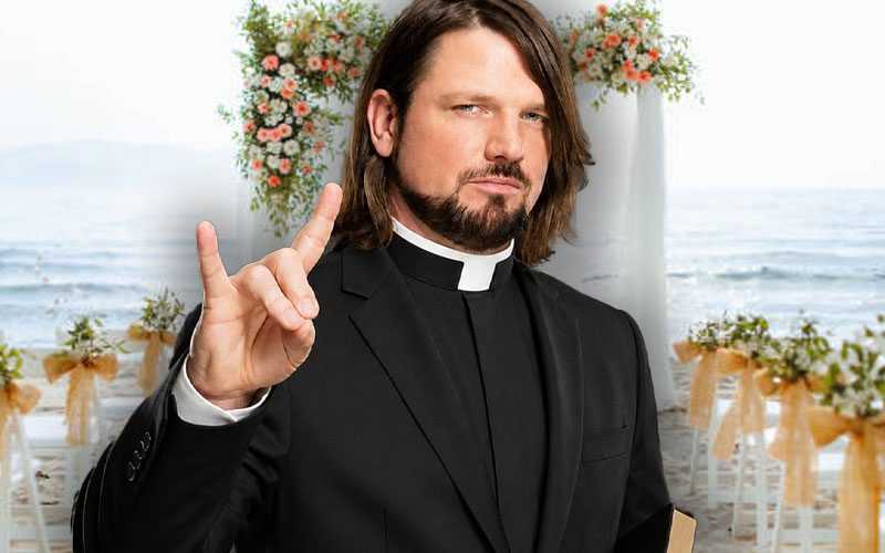 AJ Styles Can Now Officiate Weddings and He’s Already Got His First Ceremony Booked