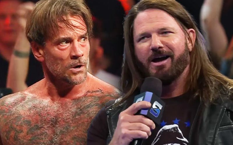 AJ Styles Reveals What He Texted CM Punk About His Physical Transformation