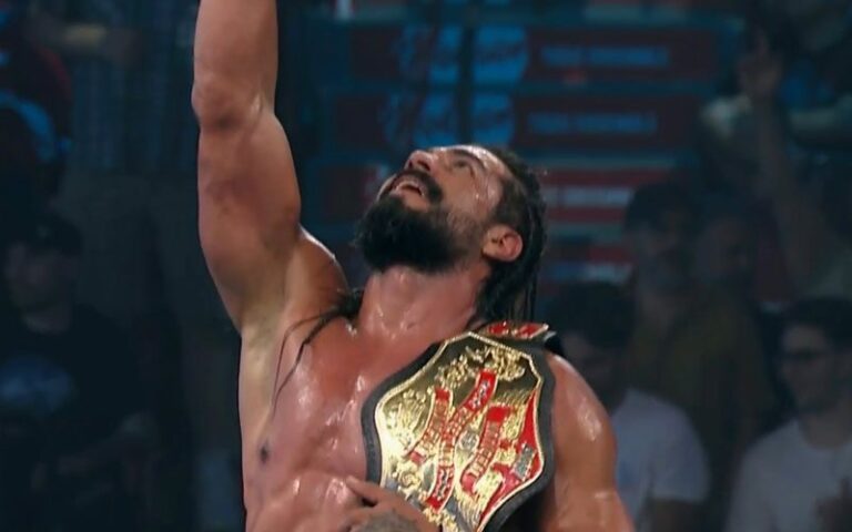 Andrade Wins First Championship Of AEW Career At Redemption