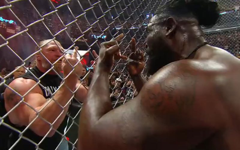 Brock Lesnar & Oba Femi Have Tense Standoff During SummerSlam Weigh-In On 7/27 WWE RAW