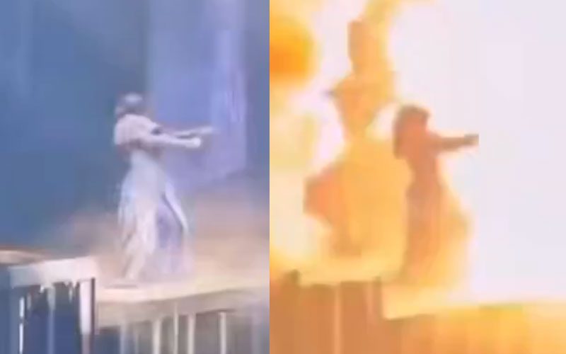 Cardi B Copies Batista’s Iconic WWE Pyro for Concert Entrance