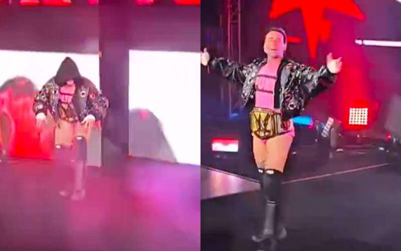 CM Punk Wears Seth Rollins’ Jacket and Tosses It Aside During WWE Live Event