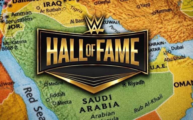 Current Status for WWE's Hall of Fame Ceremony in Saudi Arabia