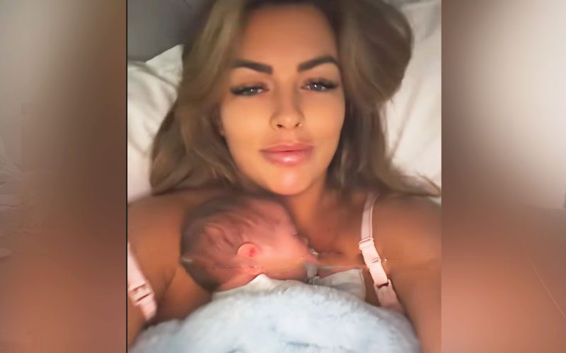 Ex-WWE Star Mandy Rose Welcomes Her First Child