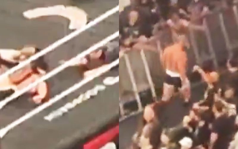 Footage Shows Rusev No-Selling and Storming Out After WWE RAW Loss