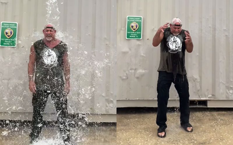 Goldberg Takes ALS Ice Bucket Challenge and Immediately Loses It