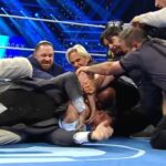 GUNTHER Attacks Nick Aldis After WWE Saturday Night Main Event Announcement